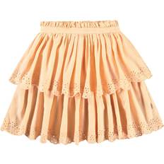 Molo Skirts Molo Girls Broderie Anglaise Skirt - Orange