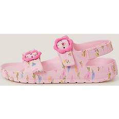 Girls Floral Eva Buckle Sandals - Pink