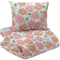 Orange Sängkläder Redlunds Bäddset Thea 2-dels Påslakanset 150x210 Påslakan Orange, Rosa (210x150cm)