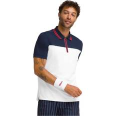 Golf - Multicoloured Clothing Wilson Advantage Zip Short Sleeve Polo