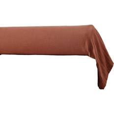 Taies d'oreiller De Traversin 85x185 Cm Gaze De Coton Unie Terracotta Taie d'oreiller Orange