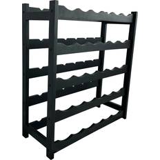 Cava 30 Bottles Black Painted Pine