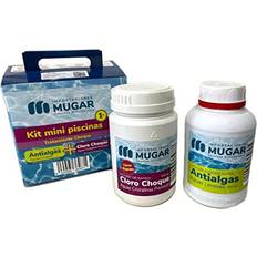 Productos químicos para piscina Mugar Kit Minipiscinas 500ml y Cloro 500g