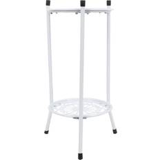 Wosawe 2 Tier Metal Plant Stand Flower Pot Holder Display Shelf Rack