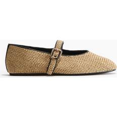 Slip-On Ballerinas H&M Braided Mary Janes - Beige
