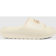 Lacoste Women Slides Lacoste Womens Serve Slide 2.0 - Off White/Tan