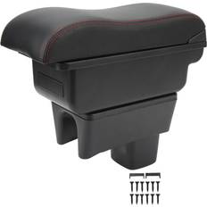 Cars Armrests Tomtop Jms Car Console Armrest Box Large Capacity Smooth Touch Black Surface Red Line Replacement For Suzuki