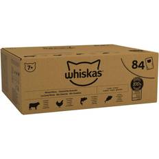 Whiskas 7+ Senior Wet Cat Food Pouches 84 x 85 g