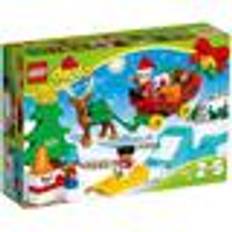 LEGO 10837 Duplo Town Santa's Winter Holiday Building Kit 45 Piece