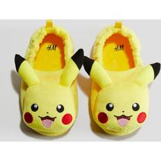 Boys - Yellow Slippers H&M Boys Soft Appliquéd Slippers - Yellow