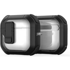 Dux ducis För AirPods 4 Fodral PC+TPU Bluetooth Fodral