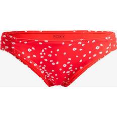 Polyester - Women Bikini Bottoms Roxy Beach Classic Bikini Bottoms - Print/Red Background