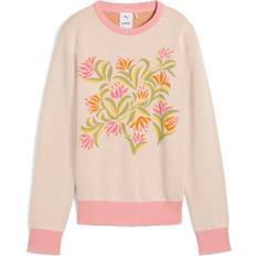 Puma Rosa Tröjor Puma Women's Dani Dazey Sweater - White
