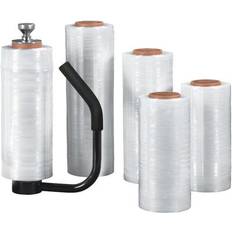Stretch Films Partners Brand Cast Clear Hand Stretch Film 80 Gauge 15 x 1500' Pack Of 4