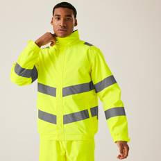 Regatta Professional Men's Waterproof Hi-vis Pro Contract Dover Jacket - Yellow