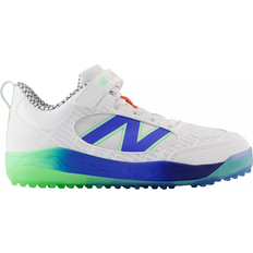 New Balance Girls Baseball Shoes Children's Shoes New Balance Youth Turf Trainer-Lab Work - White
