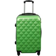 Borg Living Resväska I Handbagagestorlek Hardcase Lättvikt Diamantgrön