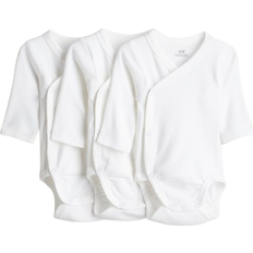 H&M Baby Wrapover Bodysuits - White