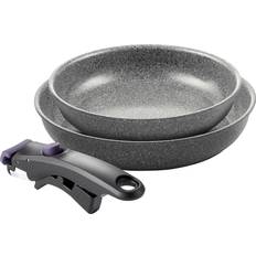 Ballarini Ceramic Frying Pan 24cm 28cm Dedicated Handle 3 Piece Set