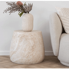 Småborde på tilbud House Nordic Bonn Sidebord Fiberclay Ø47,5 x 41 cm Småbord