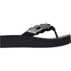 Skechers Infradito Skechers Donna Vinyasa Darling Perfection Sandali - Nero