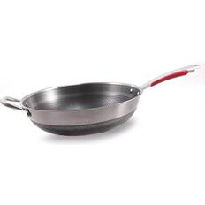 Cookware Konnwei Stainless Steel Fry Pan 32cm Round Bottom
