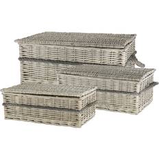 Chic Antique Pil Natur Stor Låda & Korg