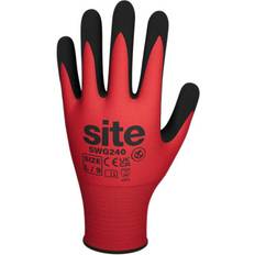 Site Gloves - Red/Black