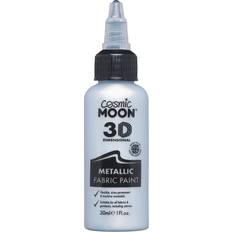 Moon Creations Metallic Textilfärg Silver