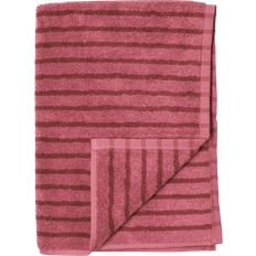 Scandi Living Drift 70x140 cm Pink-Red Bath Towel Pink, Red (140x70cm)