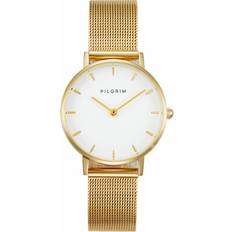 Pilgrim Klockor Pilgrim Classic C4365SLX-A 30 mm Analogt Quartz Safirbelagd White
