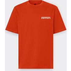 Ferrari Cotton T-shirt With Logo - Racing Red