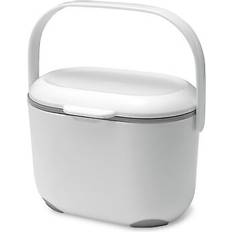Cleaning Equipment & Cleaning Agents Addis 2.5L Kitchen Compost Caddy White/Grey Food Waste Recycling