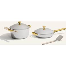 Cookware Our Place Titanium Pro Duo - Chrome/Gold Cookware Set
