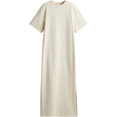 H&M Long T-shirt Dress - Light Beige