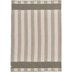 Scandi Living Aisles Wool Blanket 130x180 cm Blankets Beige (180x130cm)