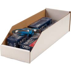 Shipping, Packing & Mailing Supplies Global Industrial Open Top Corrugated Bin Box 6 x 18 x 4.5 in Pack of 50