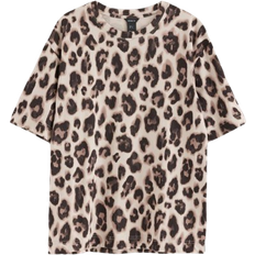 Beige T-shirts Lindex Oversized t-shirt Beige