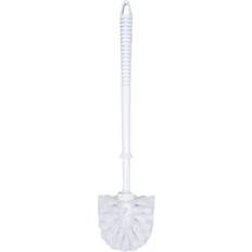 Spare Nylon Bristles White PVC Toilet Brush
