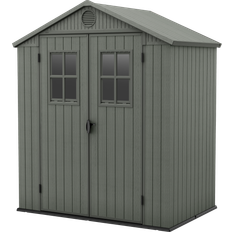 Keter Plast Opbevaringsbokse Keter Darwin 6X4DD Redskabsrum 2,3 m2
