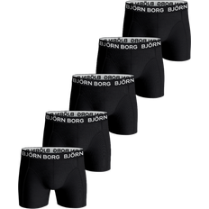 Björn Borg Underkläder Barnkläder Björn Borg Cotton Stretch Boxers 5-pack - Svart