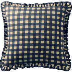 Taies d'oreiller Volant En Coton Bleu 63x63 Taie d'oreiller Bleu