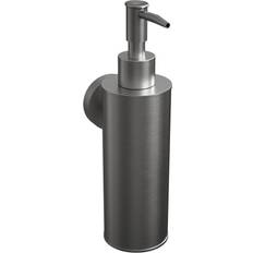 Silver Soap Dispensers Rothley Brushed Silver Round Soap Dispenser 180ml