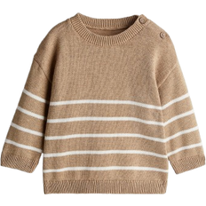H&M Baby Beige Cotton-knit jumper 12-18M