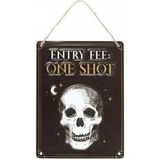 Wall Decor Something Different Entry Fee One Shot Hanging Sign Wall Decor