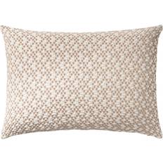 Housses de coussin Essix En Coton Tissé 40x60 Cm Housse de coussin Beige (60x)