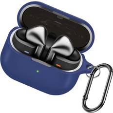 INF Skyddande Silikonfodral För Samsung Galaxy Buds3 Buds3 Pro Mörkblå