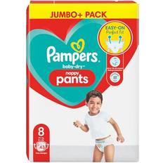 Pampers 44 x Baby-Dry Nappy Pants Size 8