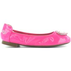 Lelli Kelly Ballerinas Children's Shoes Lelli Kelly Fuxia Patent Heart Magiche Shoes - AN01