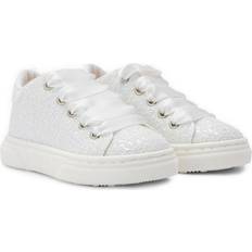Babywalker Sequin Embellished Sneakers - White